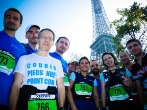 Paris-Versailles 2011 - pieds nus ! Photographe - Maya Sport