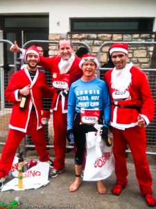 Corrida de Noel Issy-les-Moulineaux 2011 - pieds nus