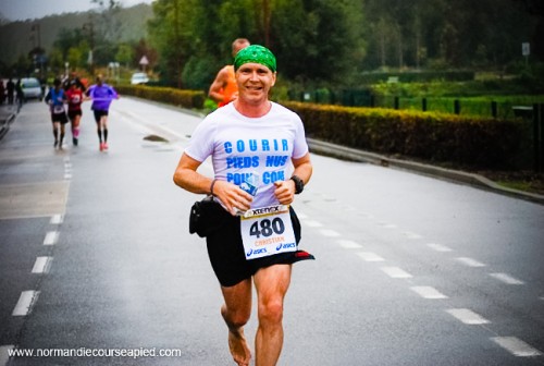 Christian Harberts Marathon Pieds Nus Seine Eure 2012