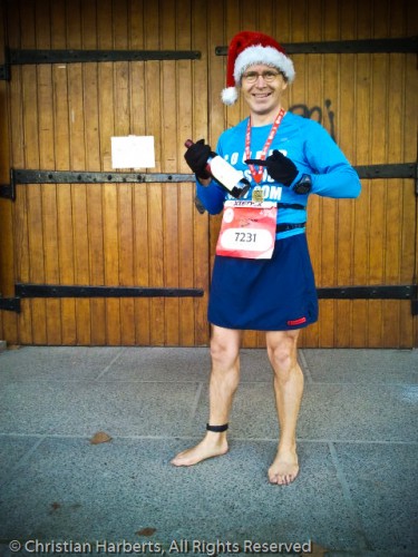 Corrida Noel Issy-les-Moulineaux Pieds nus