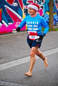 Corrida Noel Issy-les-Moulineaux Pieds nus