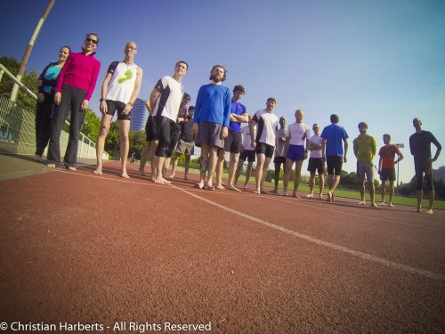 20 barefooteurs à l'IBRD2014 Paris