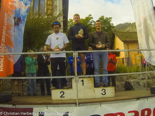 Trail du Massif des Brasses 2015 - Podium du 30km Barefooteurs