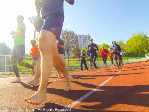 IBRD 2016 - International Barefoot Running Day - Paris / Issy-les-Moulineaux