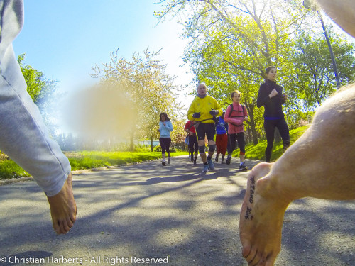 IBRD 2016 - International Barefoot Running Day - Paris / Issy-les-Moulineaux