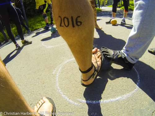 IBRD 2016 - International Barefoot Running Day - Paris / Issy-les-Moulineaux