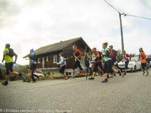 Ecotrail du Massif des Brasses 2016 - Images de la course et du Village avec les membres de la BRS France et Suisse