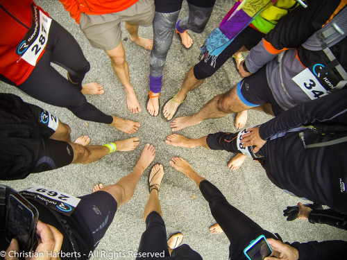 Ecotrail du Massif des Brasses 2016 - Images de la course et du Village avec les membres de la BRS France et Suisse