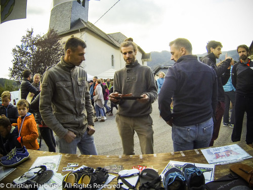 Ecotrail du Massif des Brasses 2016 - Images de la course et du Village avec les membres de la BRS France et Suisse