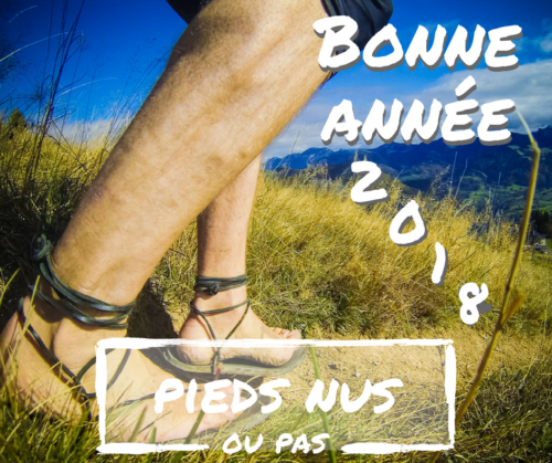 Bonne année 2018 - image de ma course au Massif des Brasses en octobre 2017